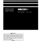 Manual de Operación y Mantenimiento Camión Japones Komatsu HM350-1  S.N 1126-UP