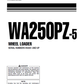 Manual de Operación y Mantenimiento Cargador Komatsu WA250PZ-5 - H50051