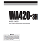 Manual de Operación y Mantenimiento Cargador Komatsu WA420-3H - WA420H30460 a WA420H30566