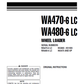 Manual de Operación y Mantenimiento Cargador Komatsu WA470-6 LC - H50880, WA480-6 LC - H60470