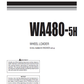 Manual de Operación y Mantenimiento Cargador Komatsu WA480-5H - H60409