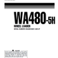 Manual de Operación y Mantenimiento Cargador Komatsu WA480-5H - WA480H50051