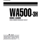 Manual de Operación y Mantenimiento Cargador Komatsu WA500-3H - WA500H20051