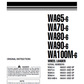 Manual de Operación y Mantenimiento Cargador Komatsu WA65-6 - H60051, WA70-6 -H60051, WA80-6 - H60051, WA90-6 - H00051, WA100M-6 - H60051