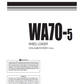 Manual de Operación y Mantenimiento Cargador Komatsu WA70-5 - H50051