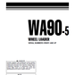 Manual de Operación y Mantenimiento Cargador Komatsu WA90-5 - H50051