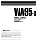 Manual de Operación y Mantenimiento Cargador Komatsu WA95-3 - HA980051