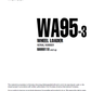 Manual de Operación y Mantenimiento Cargador Komatsu WA95-3 - HA980118