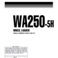 Manual de Operación y Mantenimiento Cargador WA250-5H - H50279