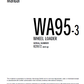 Manual de Operación y Mantenimiento Cargador Komatsu WA95-3 - 20672