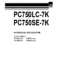 Manual de Operación y Mantenimiento Excacadora Hidraúlica PC750LC-7K, PC750SE-7K - K40001