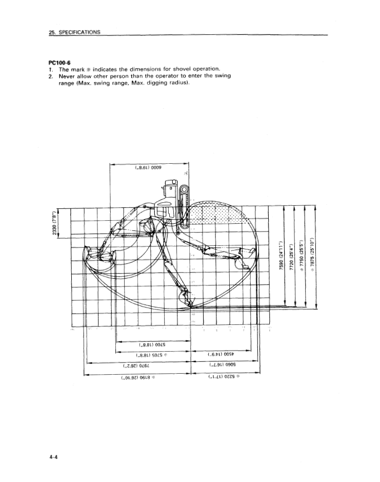 Manual de Operación y Mantenimiento Excavadora Komatsu PC100-6