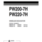 Manual de Operación y Mantenimiento Excavadora Sobre Ruedas Komatsu PW200-7H - H50051, PW220-7H - H50051