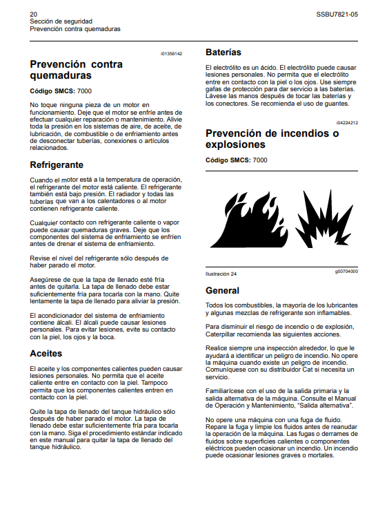 Manual de Operación y Mantenimiento Retroexcavadora Caterpillar 442D, 416D, 420D, 424D, 428D, 430D, 432D, 442D
