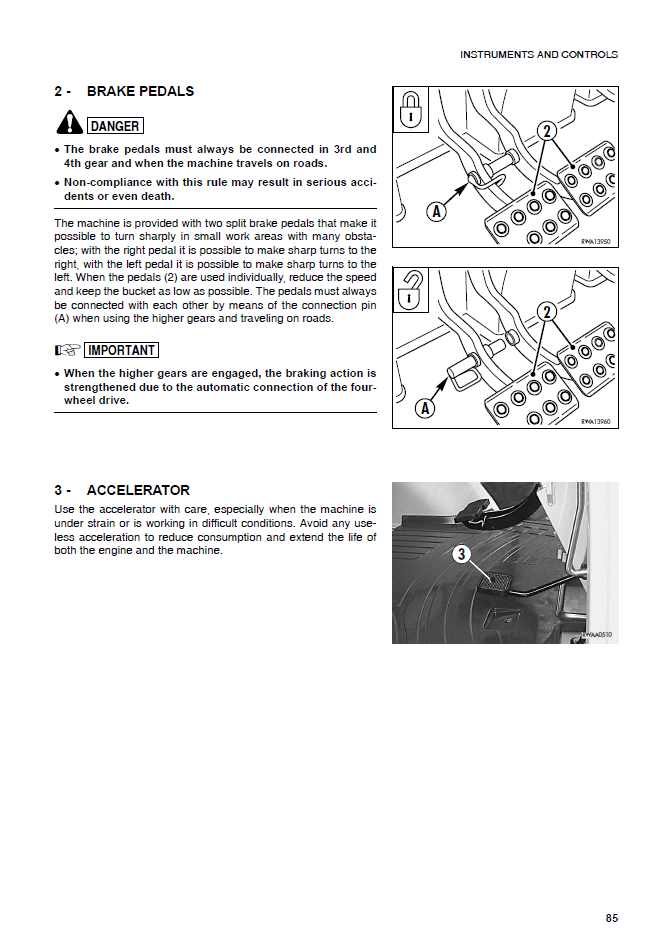 Manual de Operación y Mantenimiento Retroexcavadora Komatsu WB140-2 - 140F10001, WB140-2 - 30026, WB150-2 - 150F10001