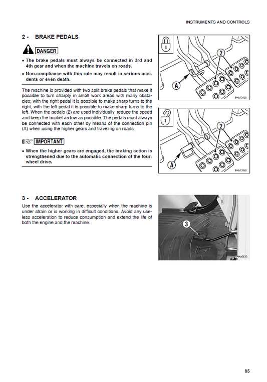 Manual de Operación y Mantenimiento Retroexcavadora Komatsu WB140-2 - 140F10001, WB140-2 - 30026, WB150-2 - 150F10001
