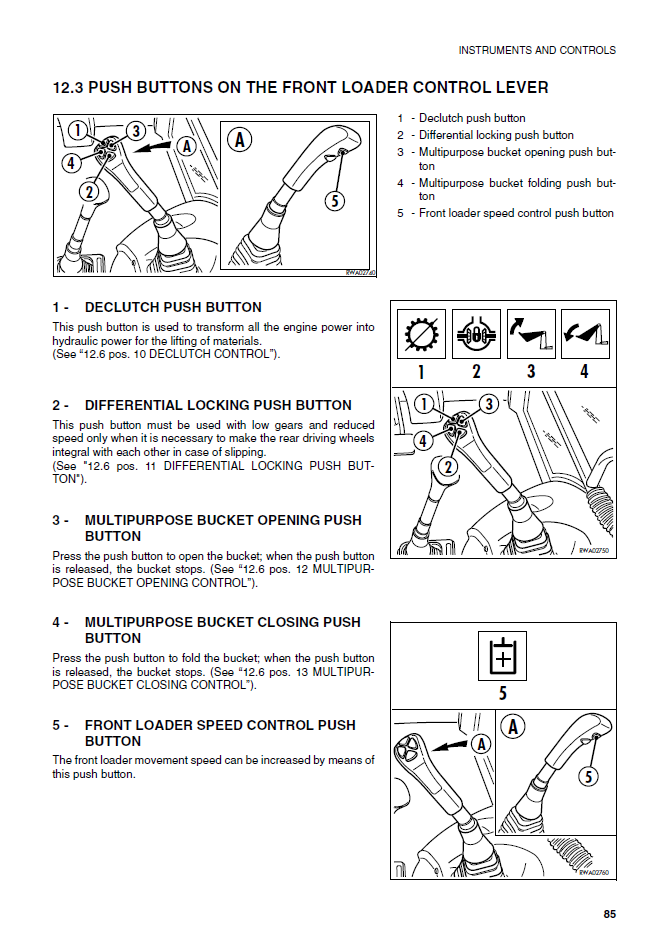 Manual de Operación y Mantenimiento Retroexcavadora Komatsu WB140-2 - 140F11451, WB150-2 - 150F10293
