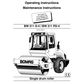 Manual de Operación y Mantenimiento Vibrococmpactador Boomag 320D y 336D