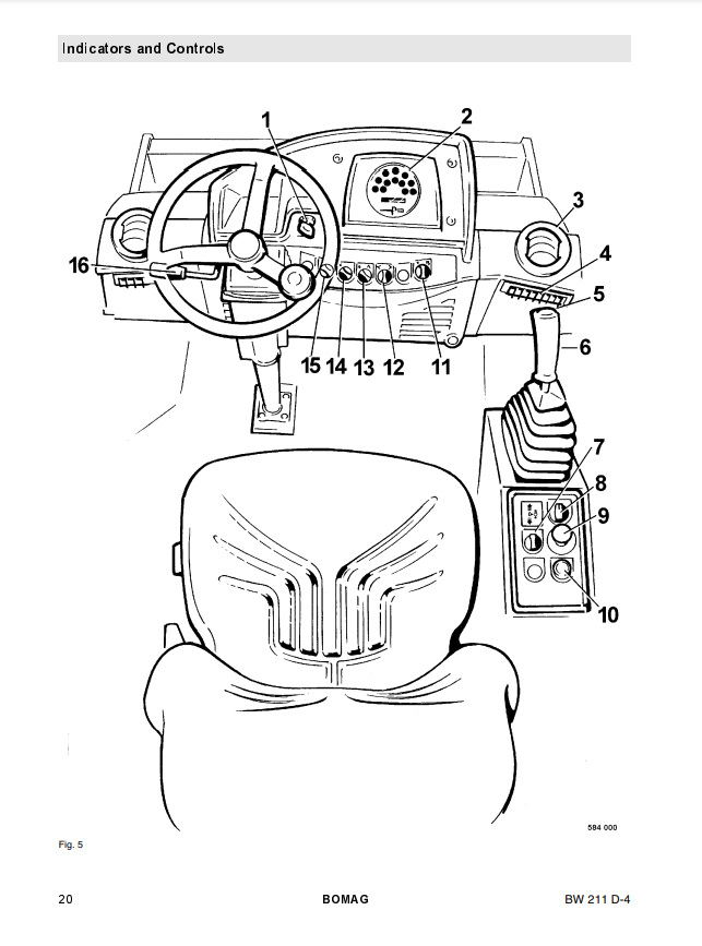 Manual de Operación y Mantenimiento Vibrococmpactador Boomag 320D y 336D