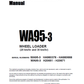 Manual de Operación y Mantenimiento Cargador Komatsu WA95-3 - HA980376 - HA980668, WA95-3 - H20651 - H20671
