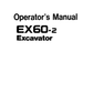 Manual de Operador Excavadora Hidraúlica Hitachi EX60-2