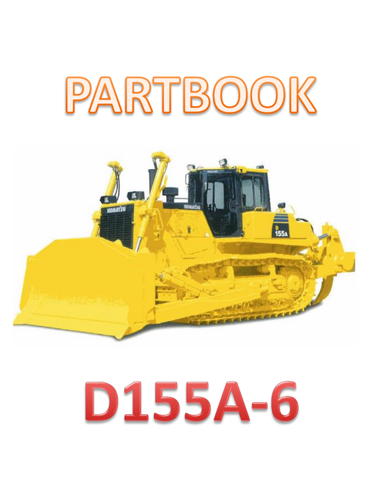 Manual de Partes Bulldozer Komatsu D155A-6