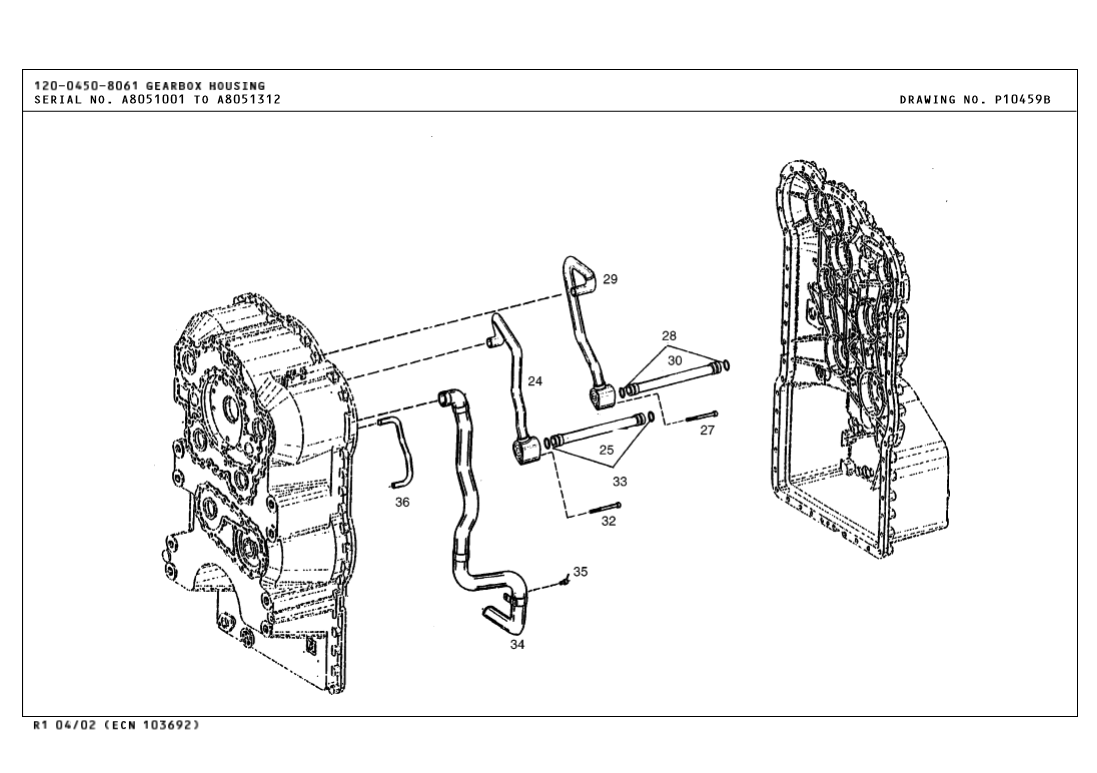 Manual de Partes Camión Articulado Terex TA25 -TA27