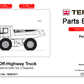 Manual de Partes Camión Todo Terreno Terex TR60