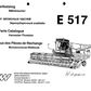 Manual de Partes Cosechadora Case -MDW E517