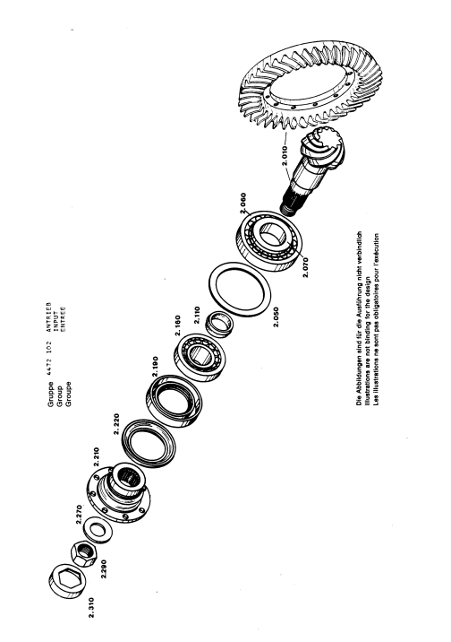 Manual de Partes Eje Delantero Zf APL-355 - 4472 054 017-019-020-022
