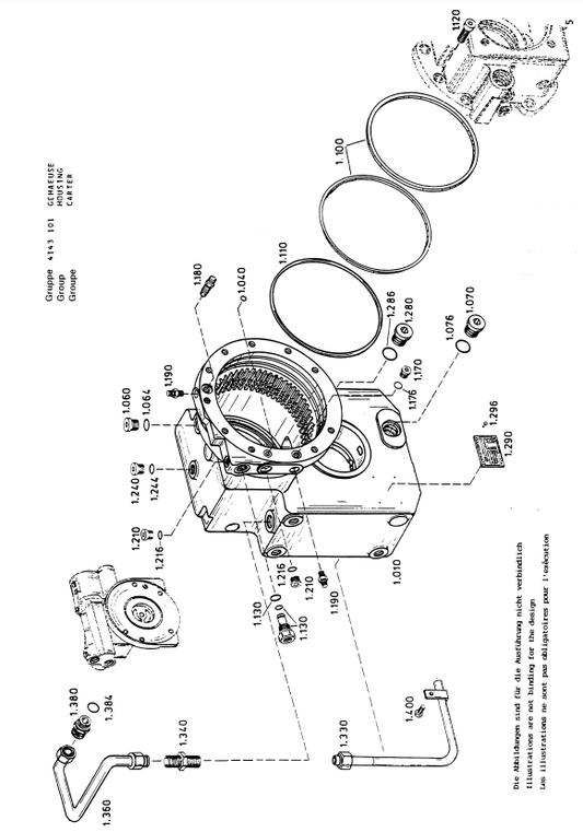 Manual de Partes Eje Trasero ZF AP-B 745 - 2HL 100 - 4472 029 039-040-053