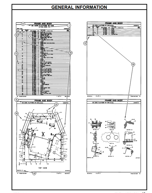 Manual de Partes Excavadora Caterpillar 325CL y 325CLN