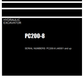 Manual de Partes Excavadora Komatsu PC200-8
