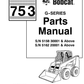 Manual de Partes Minicargador Bobcat 753 serie G