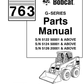 Manual de Partes Minicargador Bobcat 763 Serie G