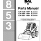 Manual de Partes Minicargador Bobcat 853