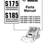Manual de Partes Minicargador Bobcat S175, S185