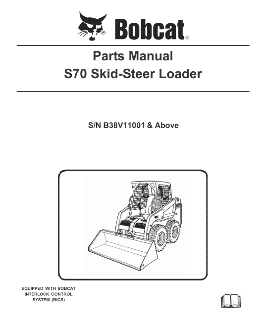 Manual de Partes Minicargador Bobcat S70