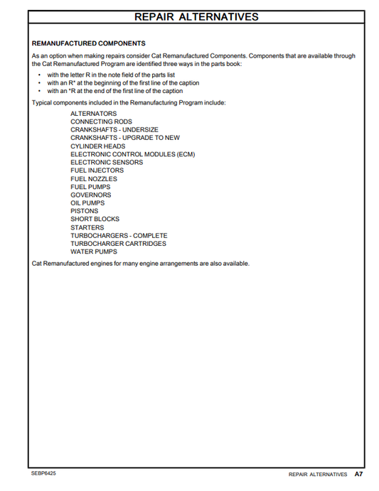 Manual de Partes Minicargador Caterpillar 236D