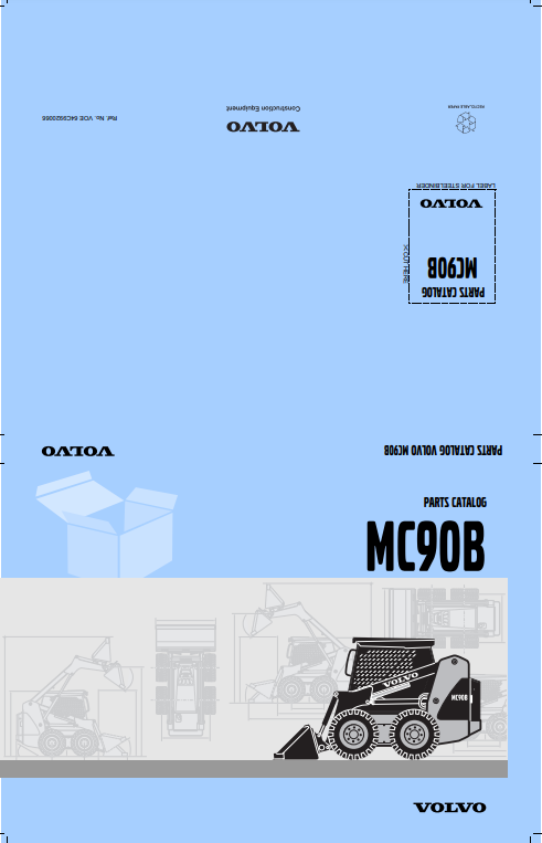 Manual de Partes Minicargador Volvo MC90B