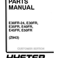 Manual de Partes Montacarga Hyster E30FR-24, E30FR, E35FR, E40FR, E45FR, E50FR (Z943)