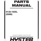 Manual de Partes Montacarga Hyster H135, H155XL (G006)