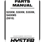 Manual de Partes Montacarga Hyster S25XM, S30XM, S35XM, S40XMS (D010)