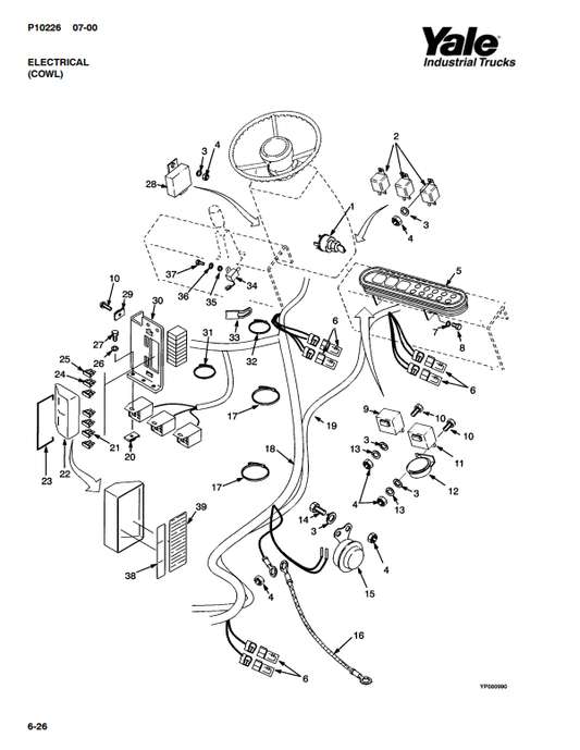 Manual de Partes Montacarga Yale A875 (GLP 050 TG, GLP 060 TG, GP 050 TG, GP 060 T)
