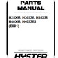 Manual de Partes Montacargas Hyster H300, H300HD. H360HD-EC (F019)