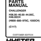 Manual de Partes Montacargas Hyster H800, H880, H970C, H1050CH (C117)