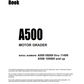 Manual de Partes Motoniveladora Galión A500