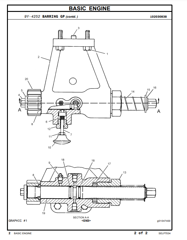 Manual de Partes Motor Caterpillar 3608