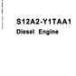 Manual de Partes Motor Mitsubishi - Hitachi S12A2-Y1TAA1