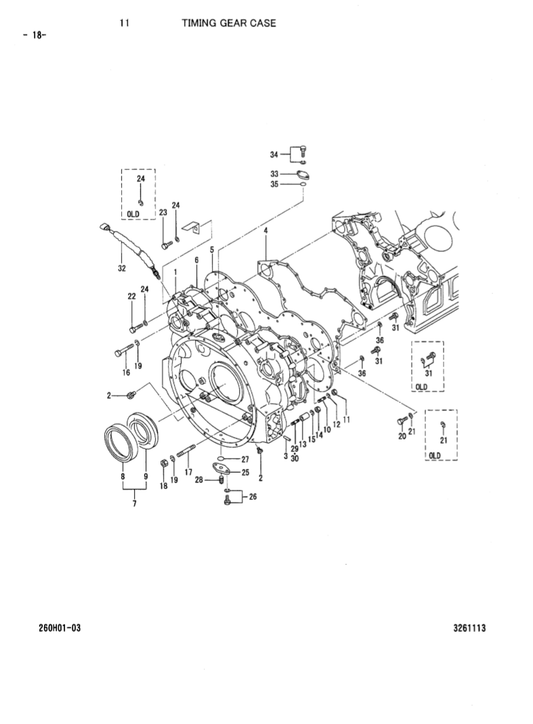 Manual de Partes Motor Mitsubishi - Hitachi S12A2-Y1TAA1
